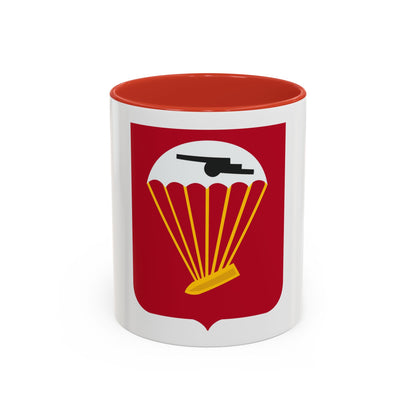 456th Airborne Field Artillery Battalion v2 (U.S. Army) Accent Coffee Mug