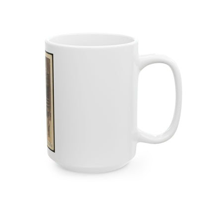 African American Men Tending A Horse (U.S. Civil War) White Coffee Mug