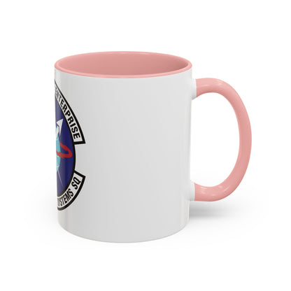 643d Electronic Systems Squadron (U.S. Air Force) Accent Coffee Mug