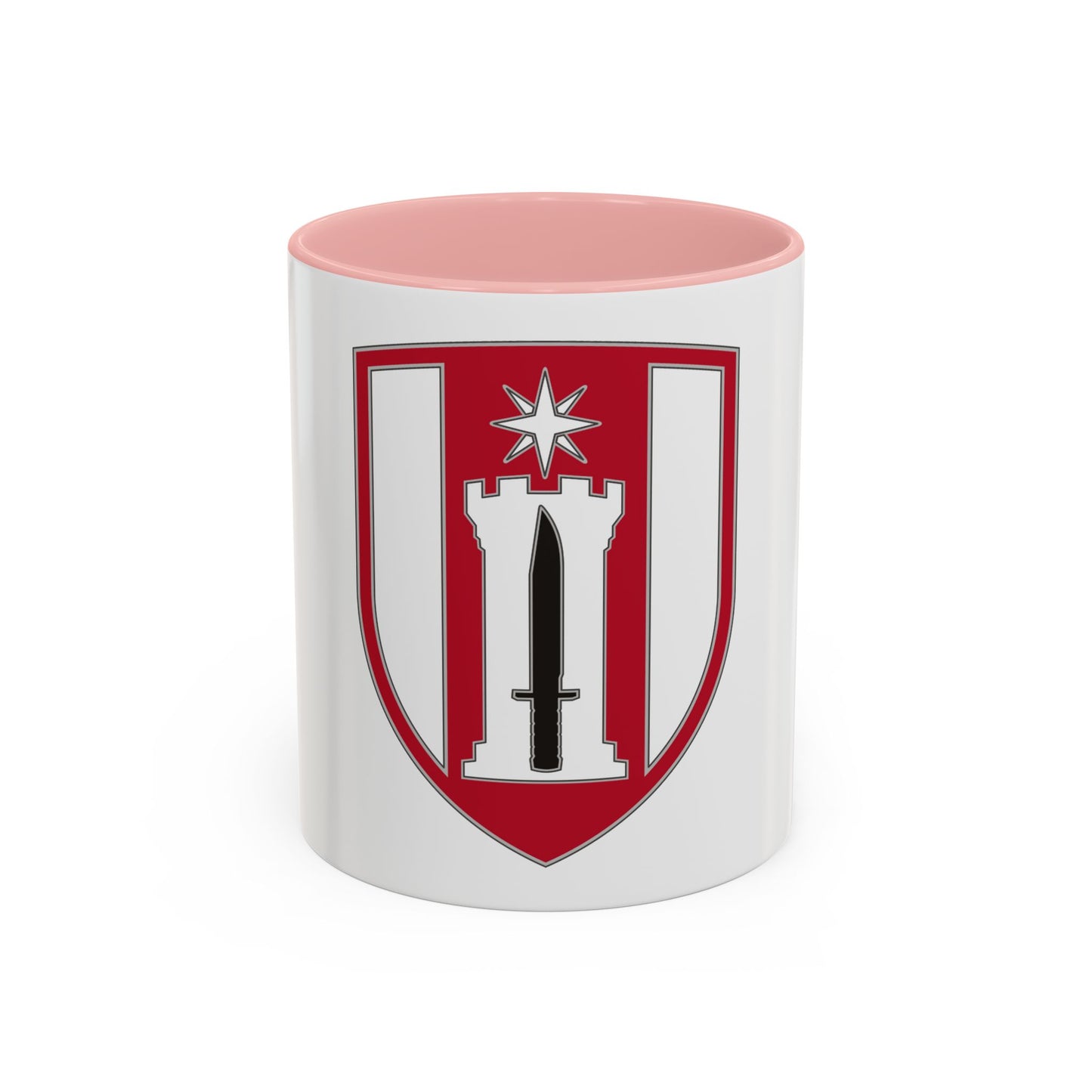 372 Engineer Brigade (U.S. Army) Accent Coffee Mug