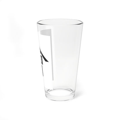 Flag of Aizu domain (Japan) Pint Glass 16oz