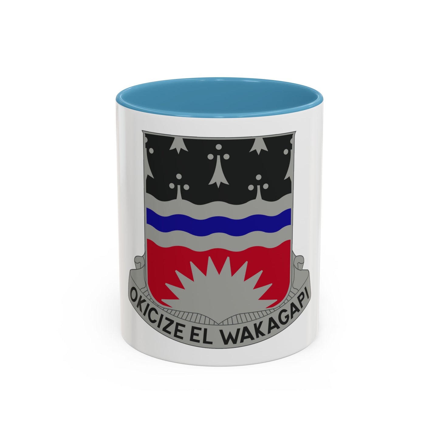 164 Engineer Battalion (U.S. Army) Accent Coffee Mug
