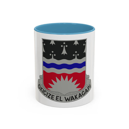 164 Engineer Battalion (U.S. Army) Accent Coffee Mug