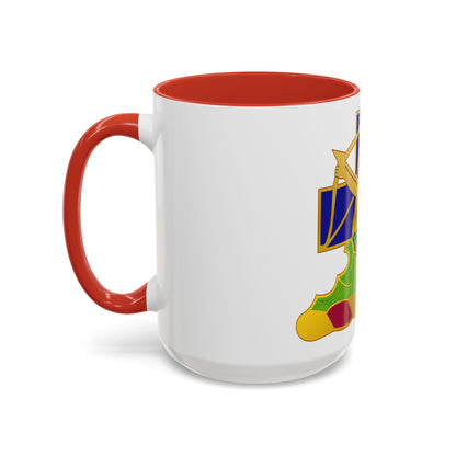 10th Antiaircraft Artillery Automatic Weapons Battalion (U.S. Army) Accent Coffee Mug