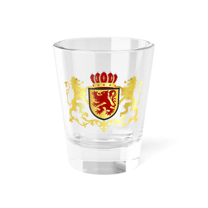 Laarne wapen (Belgium) (Coat of Arms) Shot Glass 1.5oz