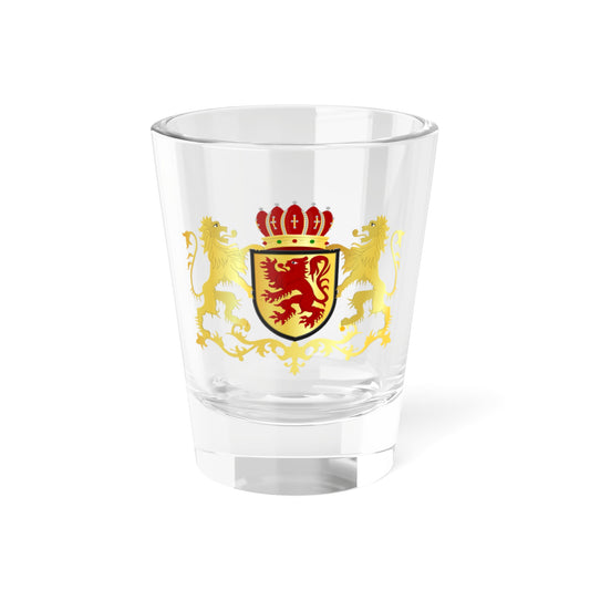 Laarne wapen (Belgium) (Coat of Arms) Shot Glass 1.5oz