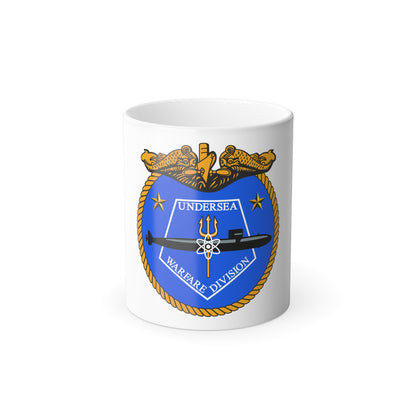 Undersea Warfare Division (U.S. Navy) Color Changing Mug 11oz