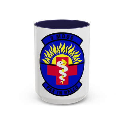 9th Medical Operations Squadron (U.S. Air Force) Accent Coffee Mug