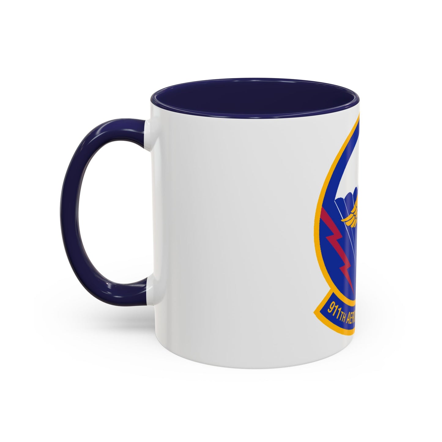 911 Aeromedical Staging Squadron AFRC (U.S. Air Force) Accent Coffee Mug