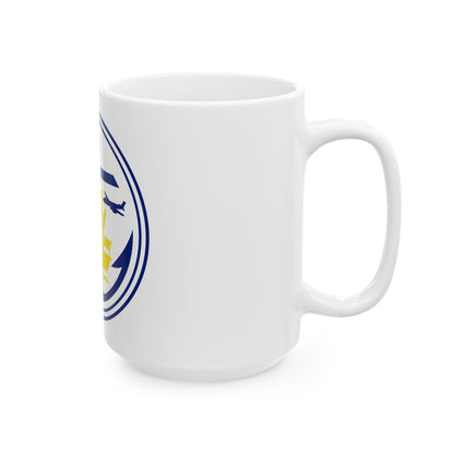 Seal of Anchorage Alaska - White Coffee Mug