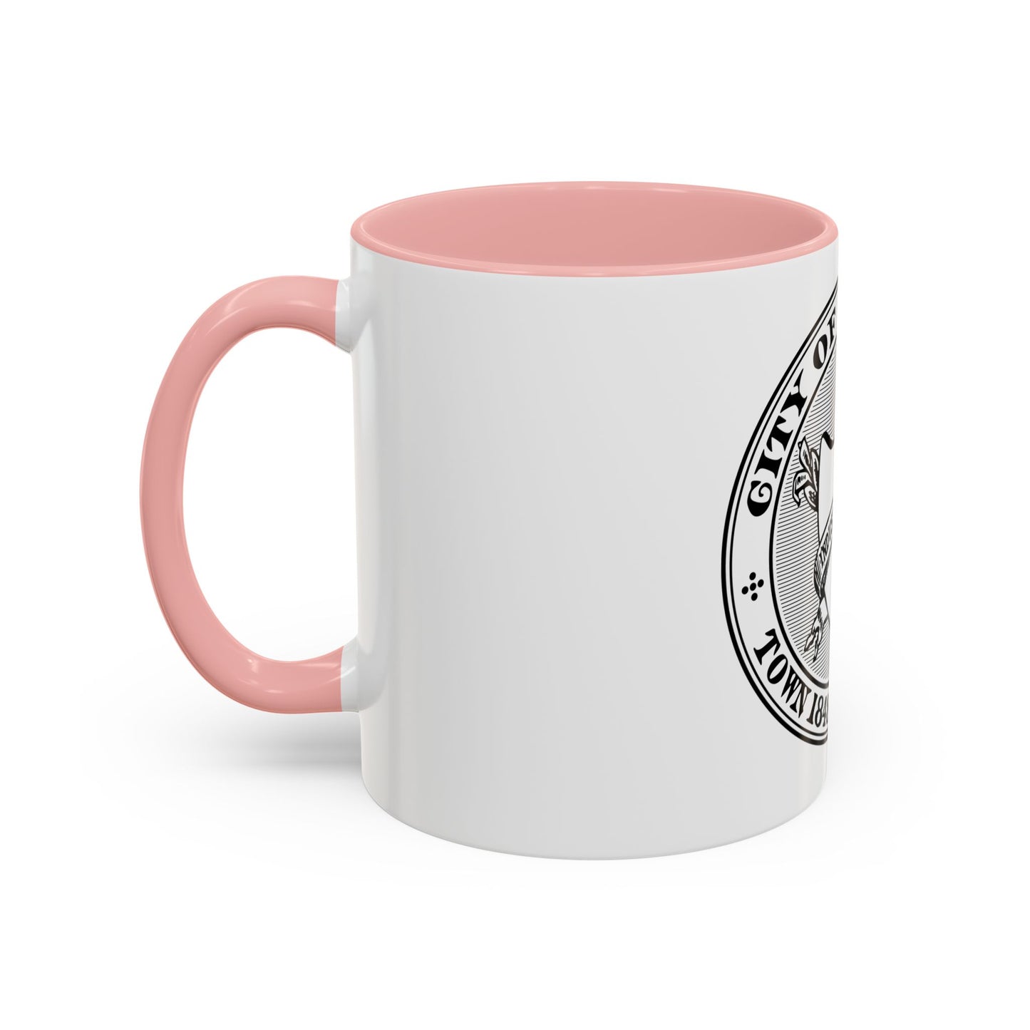 Seal of Chicopee Massachusetts - Accent Coffee Mug