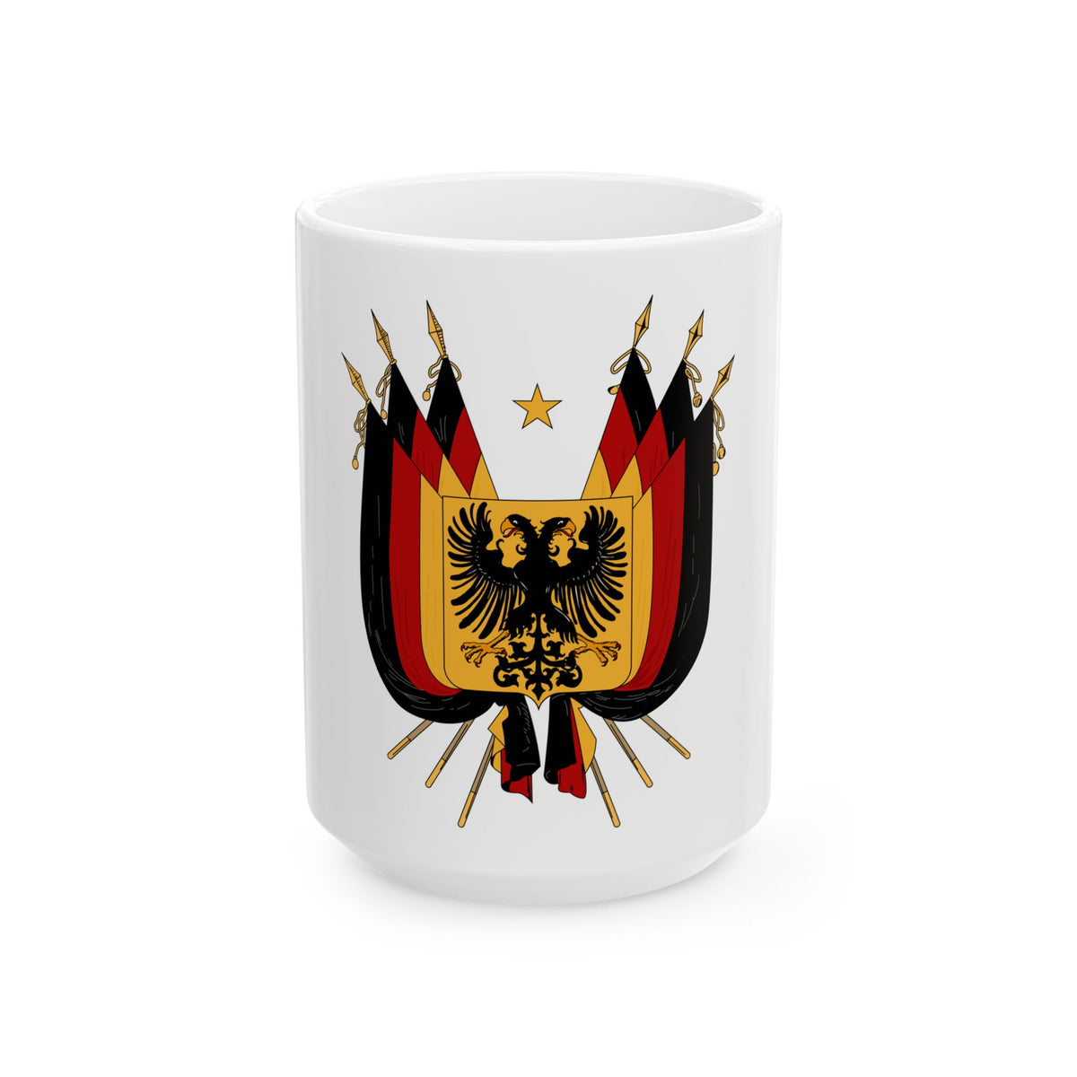 Imperial Coat of arms of Germany (1848) - White Coffee Mug