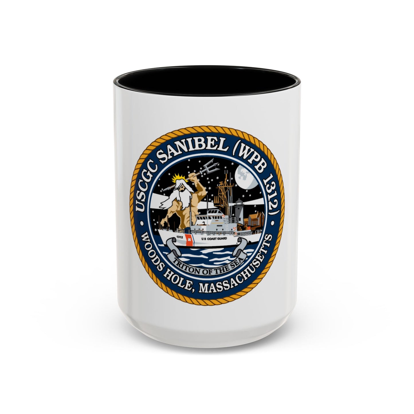 USCGC Sanibel WPB   1312 (U.S. Coast Guard) Accent Coffee Mug