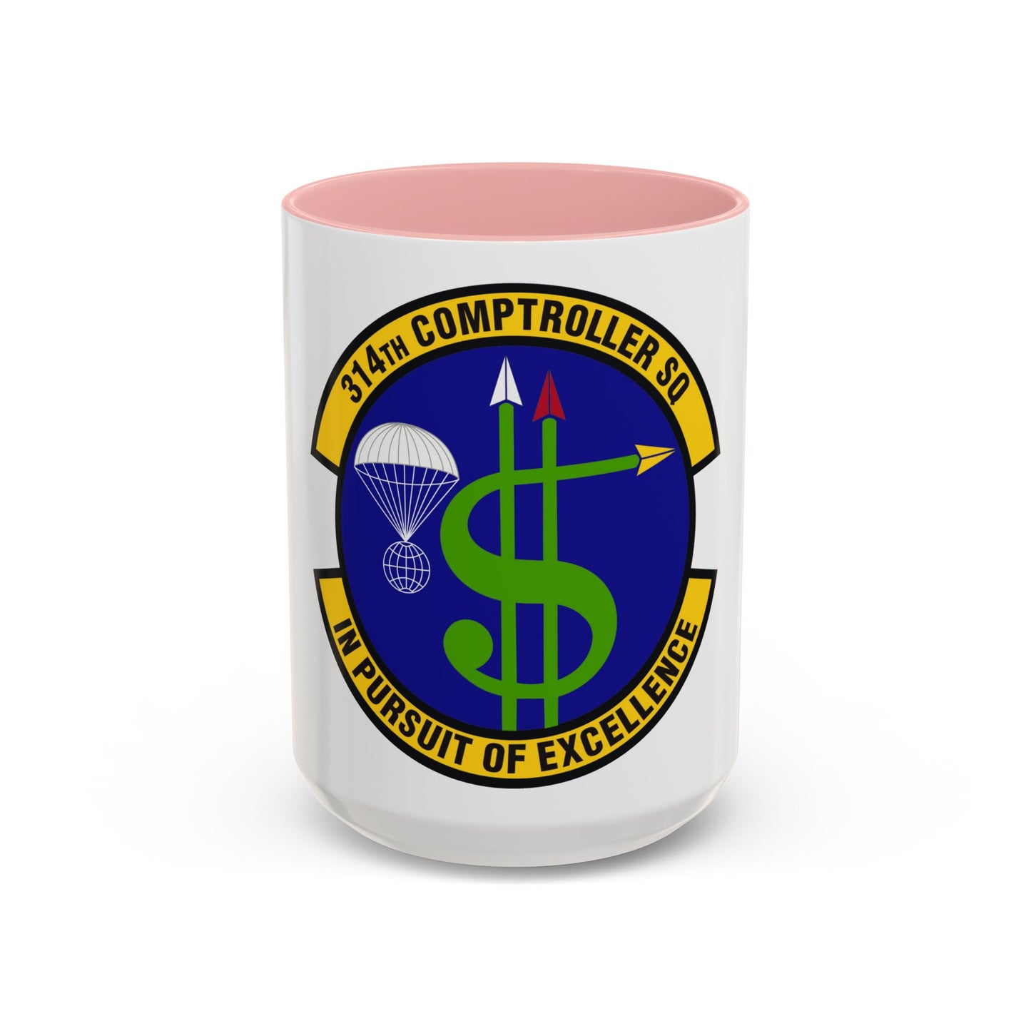 314th Comptroller Squadron (U.S. Air Force) Accent Coffee Mug