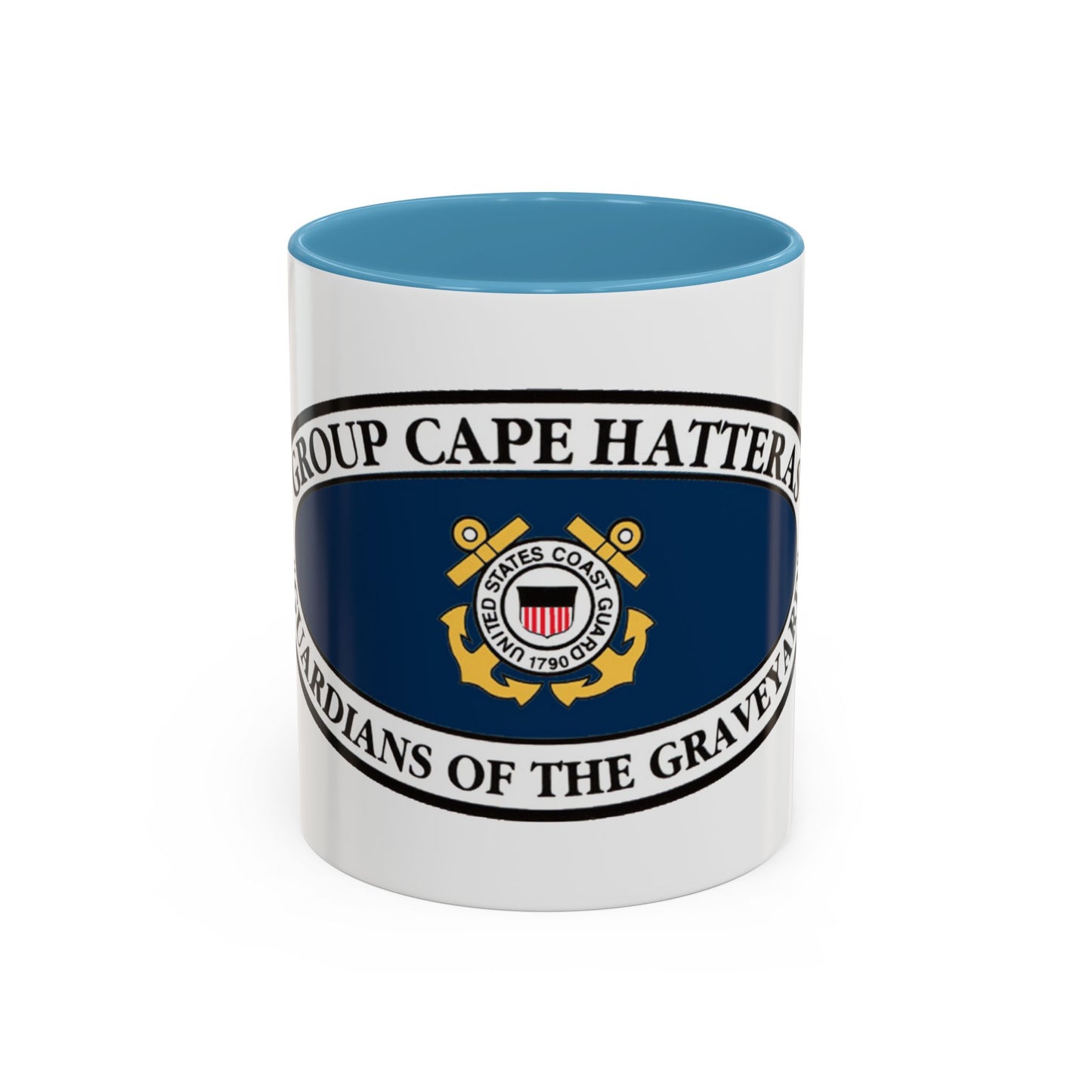 USCG Group Cape Hatteras VINT (U.S. Coast Guard) Accent Coffee Mug