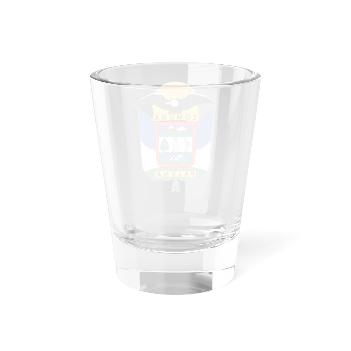 Escudo de Palena (Chile) (Coat of Arms) Shot Glass 1.5oz