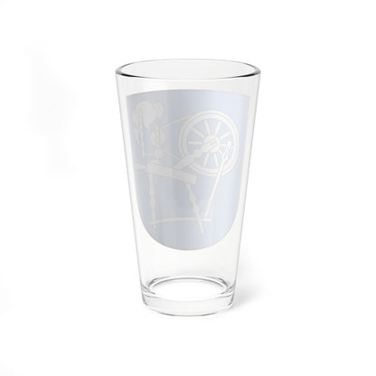 Vecpiebalgas novads COA (Latvia) (Coat of Arms) Pint Glass 16oz