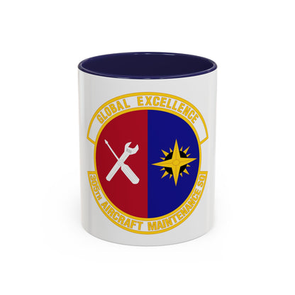 305 Aircraft Maintenance Squadron AMC (U.S. Air Force) Accent Coffee Mug