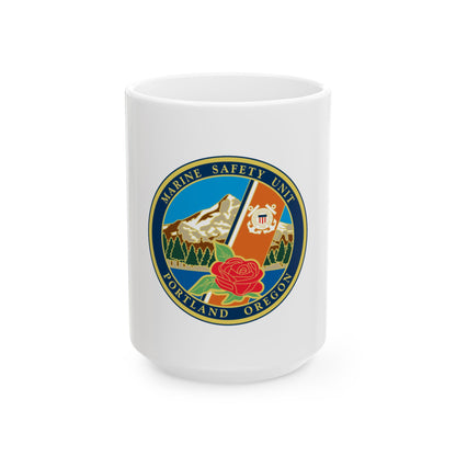 USCG MSU Portland (U.S. Coast Guard) White Coffee Mug