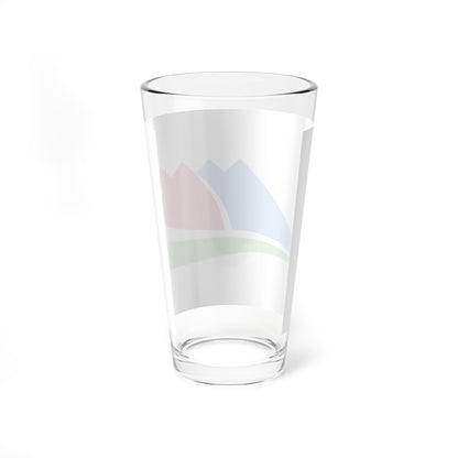 Flag of Ina Nagano (Japan) Pint Glass 16oz
