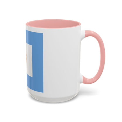 Naval Jack of Argentina - Accent Coffee Mug