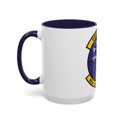 603d Air Control Squadron (U.S. Air Force) Accent Coffee Mug