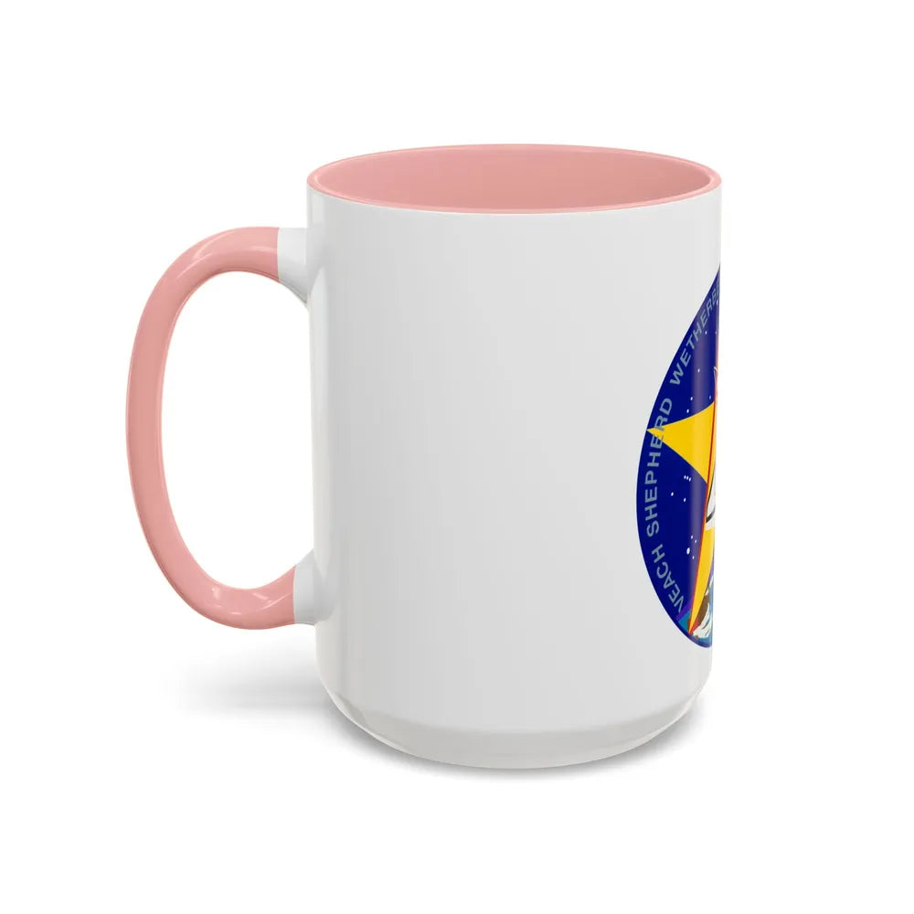 STS 52 (NASA) Accent Coffee Mug-Go Mug Yourself