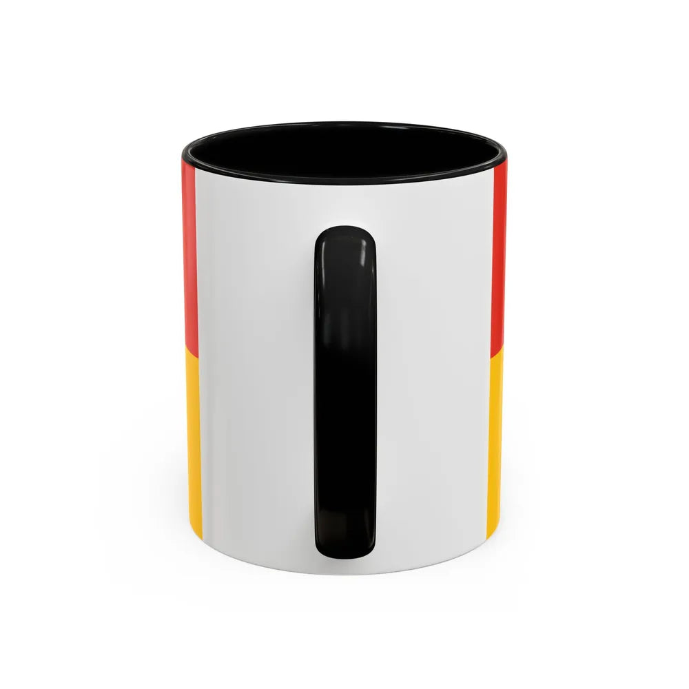 Flag of Euskirchen Germany - Accent Coffee Mug-Go Mug Yourself