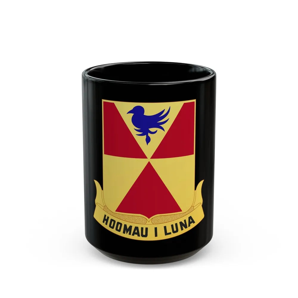 97th Artillery Group (U.S. Army) Black Coffee Mug-15oz-Go Mug Yourself