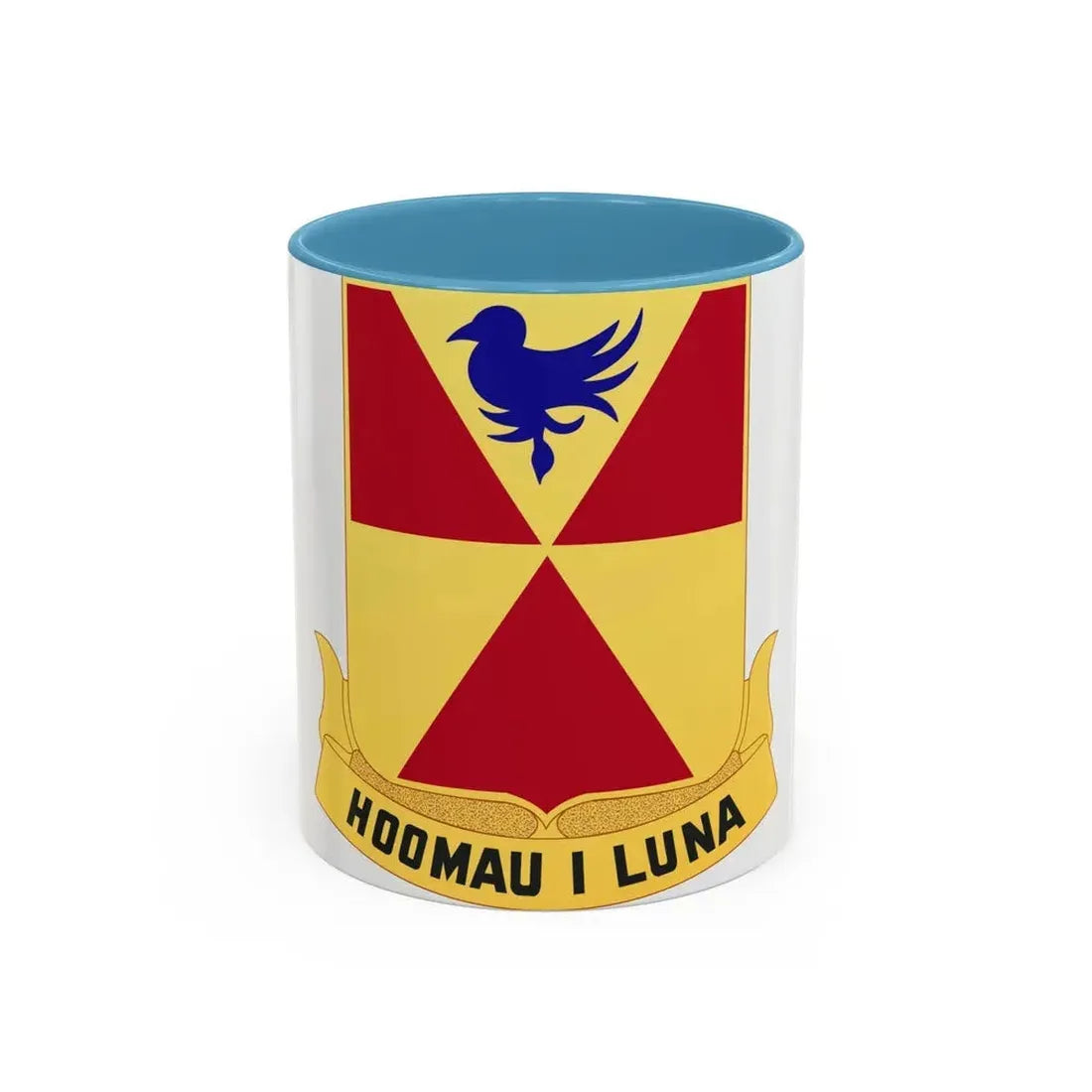 97th Artillery Group (U.S. Army) Accent Coffee Mug 11oz Light Blue - Go Mug Yourself