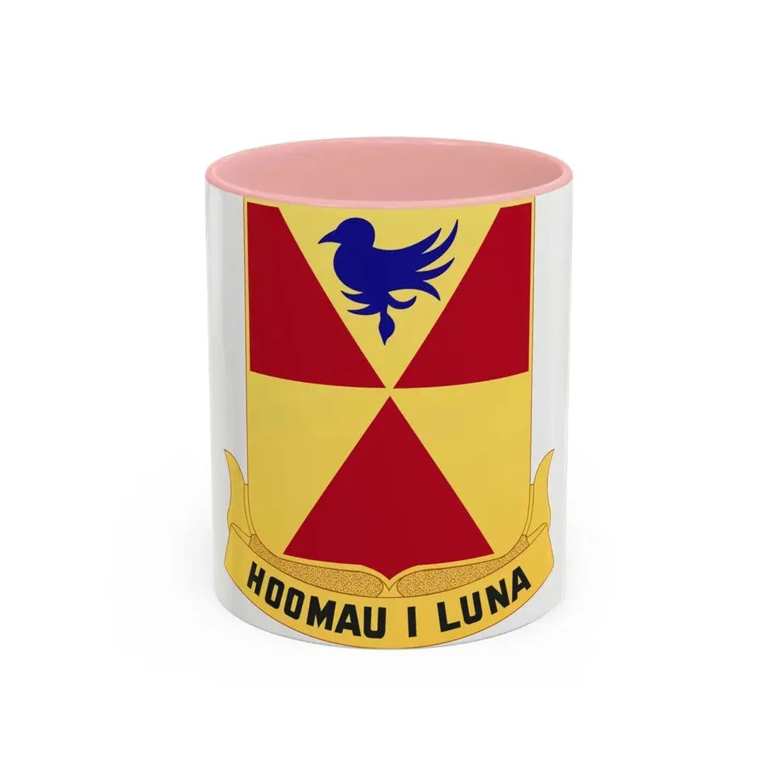 97th Artillery Group (U.S. Army) Accent Coffee Mug 11oz Pink - Go Mug Yourself