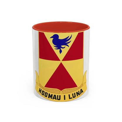 97th Artillery Group (U.S. Army) Accent Coffee Mug 11oz Red - Go Mug Yourself