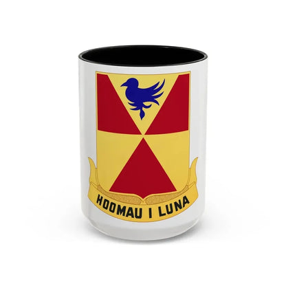 97th Artillery Group (U.S. Army) Accent Coffee Mug 15oz Black - Go Mug Yourself
