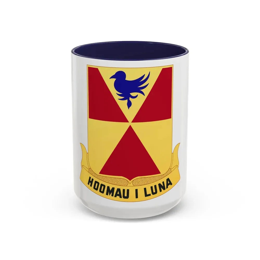 97th Artillery Group (U.S. Army) Accent Coffee Mug 15oz Navy - Go Mug Yourself