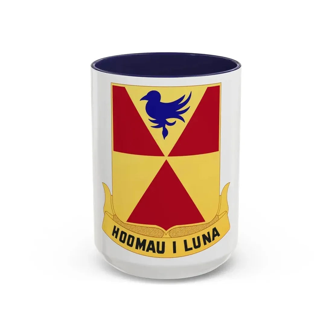 97th Artillery Group (U.S. Army) Accent Coffee Mug 15oz Navy - Go Mug Yourself