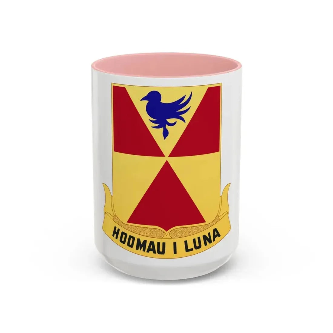 97th Artillery Group (U.S. Army) Accent Coffee Mug 15oz Pink - Go Mug Yourself