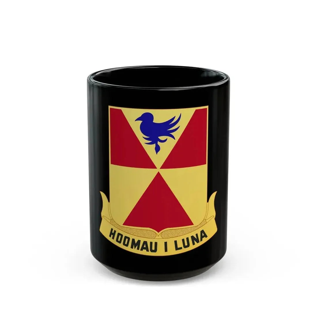 97th Artillery Group (U.S. Army) Black Coffee Mug 15oz - Go Mug Yourself