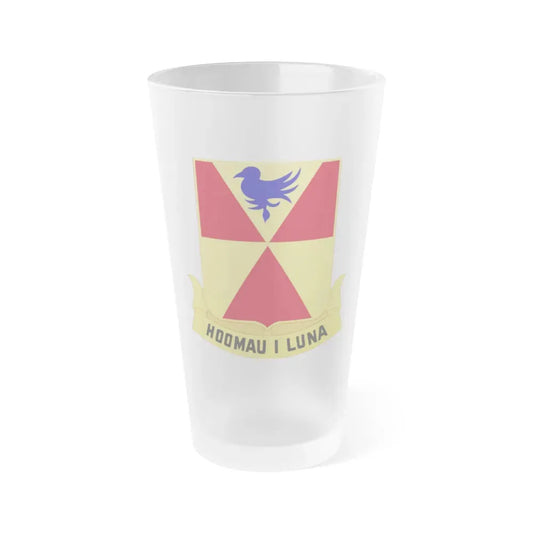 97th Artillery Group (U.S. Army) Frosted Pint Glass 16oz Default Title - Go Mug Yourself