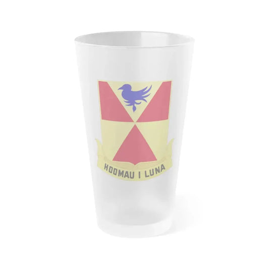 97th Artillery Group (U.S. Army) Frosted Pint Glass 16oz Default Title - Go Mug Yourself