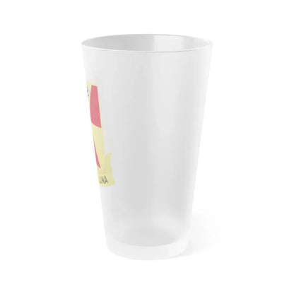 97th Artillery Group (U.S. Army) Frosted Pint Glass 16oz - Go Mug Yourself