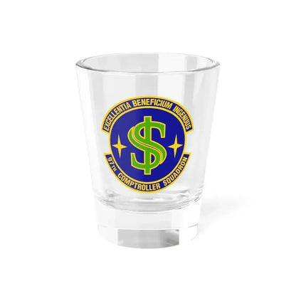 97th Comptroller Squadron (U.S. Air Force) Shot Glass 1.5oz 1.5oz - Go Mug Yourself