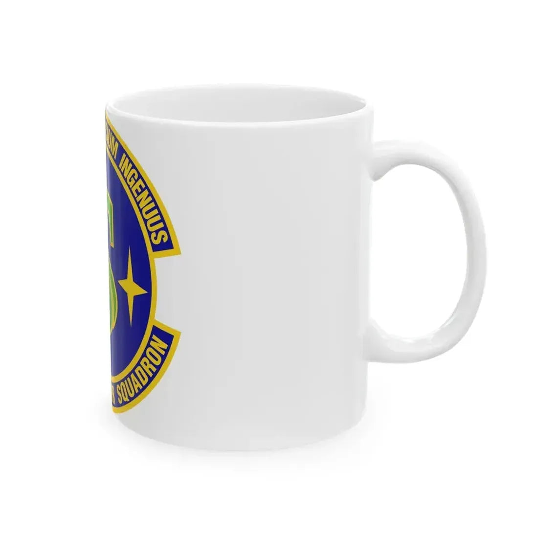 97th Comptroller Squadron (U.S. Air Force) White Coffee Mug - Go Mug Yourself