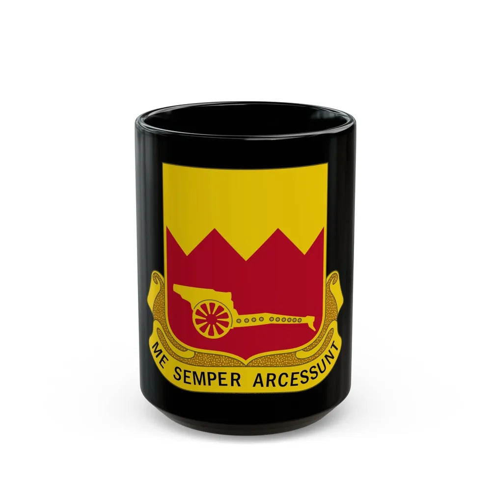 97th Field Artillery Battalion (U.S. Army) Black Coffee Mug-15oz-Go Mug Yourself