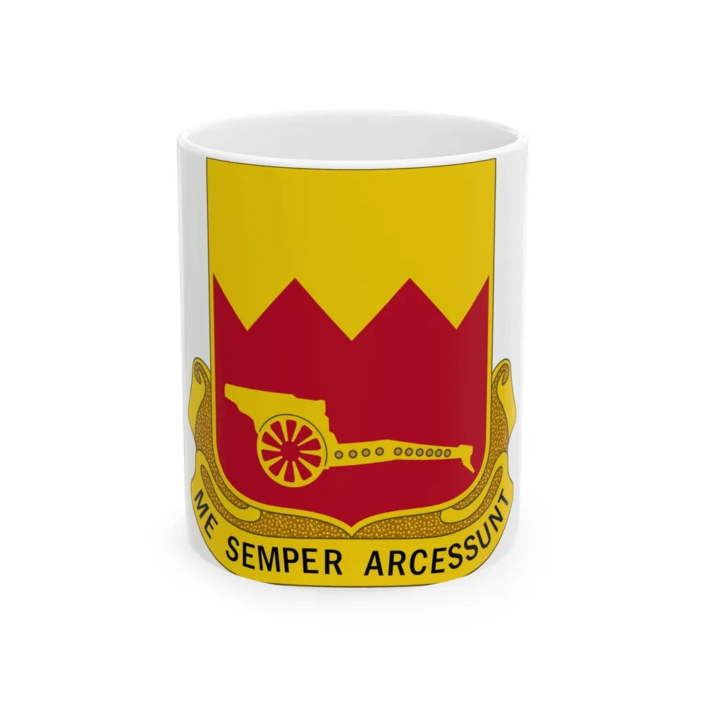 97th Field Artillery Battalion (U.S. Army) White Coffee Mug-11oz-Go Mug Yourself