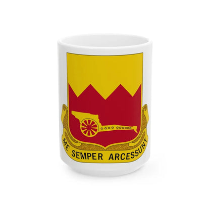 97th Field Artillery Battalion (U.S. Army) White Coffee Mug-15oz-Go Mug Yourself