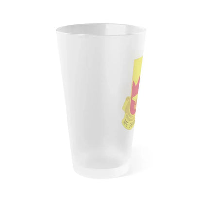 97th Field Artillery Battalion (U.S. Army) Frosted Pint Glass 16oz - Go Mug Yourself