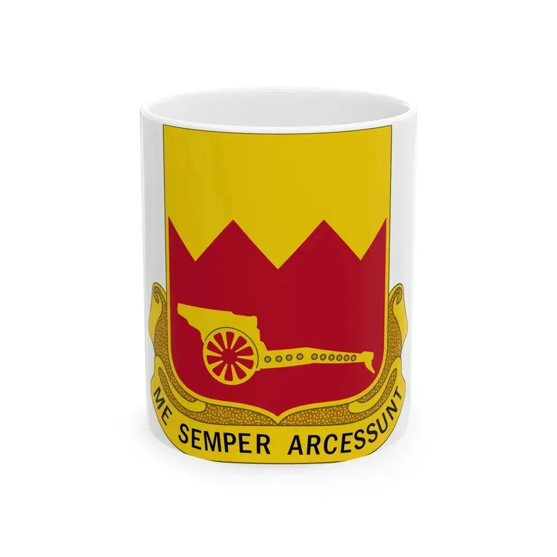 97th Field Artillery Battalion (U.S. Army) White Coffee Mug 11oz - Go Mug Yourself