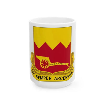 97th Field Artillery Battalion (U.S. Army) White Coffee Mug 15oz - Go Mug Yourself