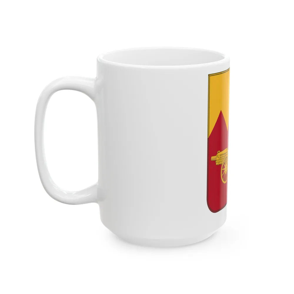 97th Field Artillery Battalion v2 (U.S. Army) White Coffee Mug-Go Mug Yourself