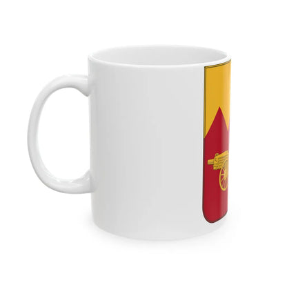 97th Field Artillery Battalion v2 (U.S. Army) White Coffee Mug-Go Mug Yourself